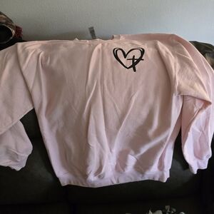 Pink crew sweatshirt
